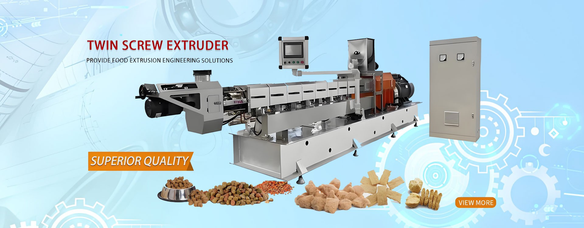 twin screw food extruder